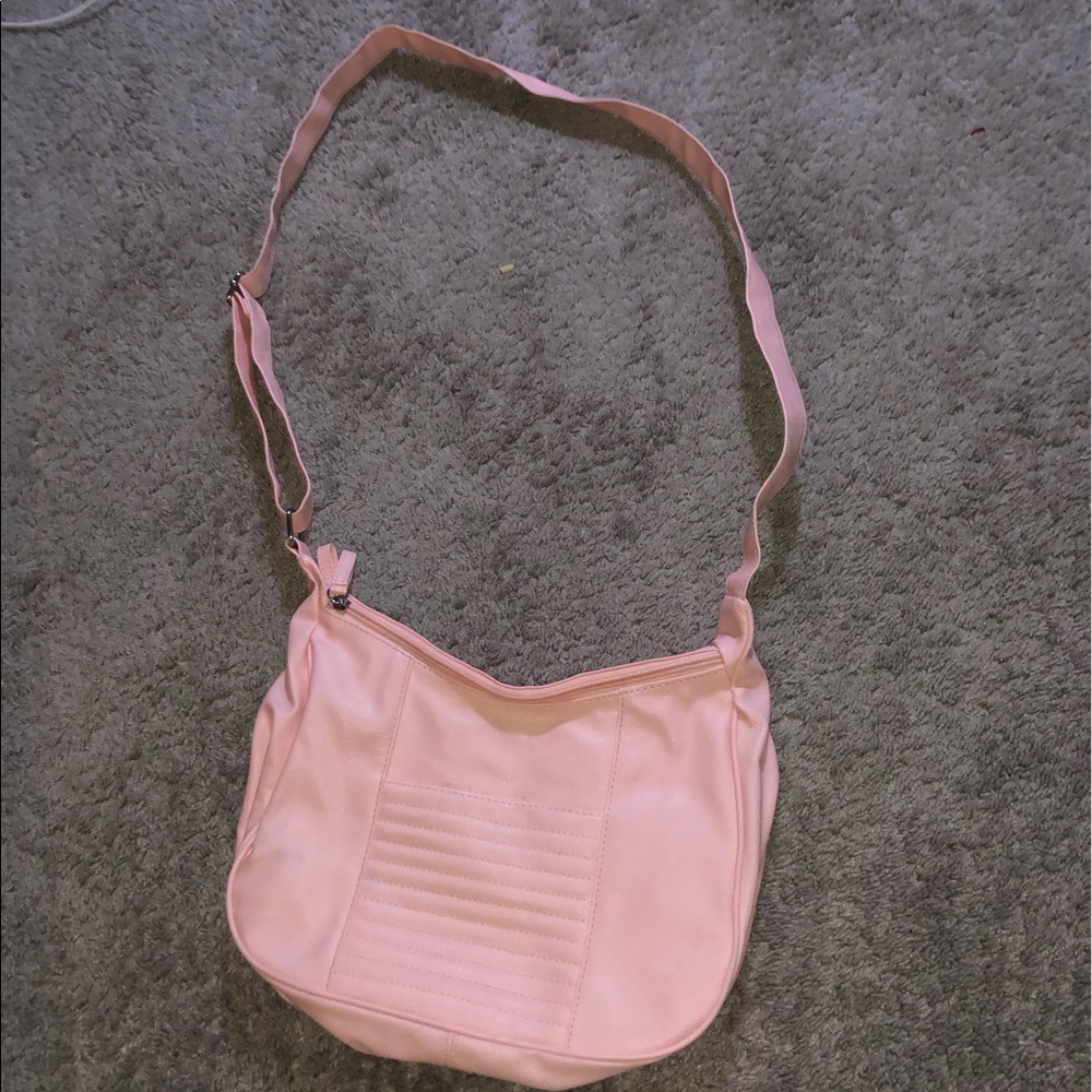 Pastel pink purse